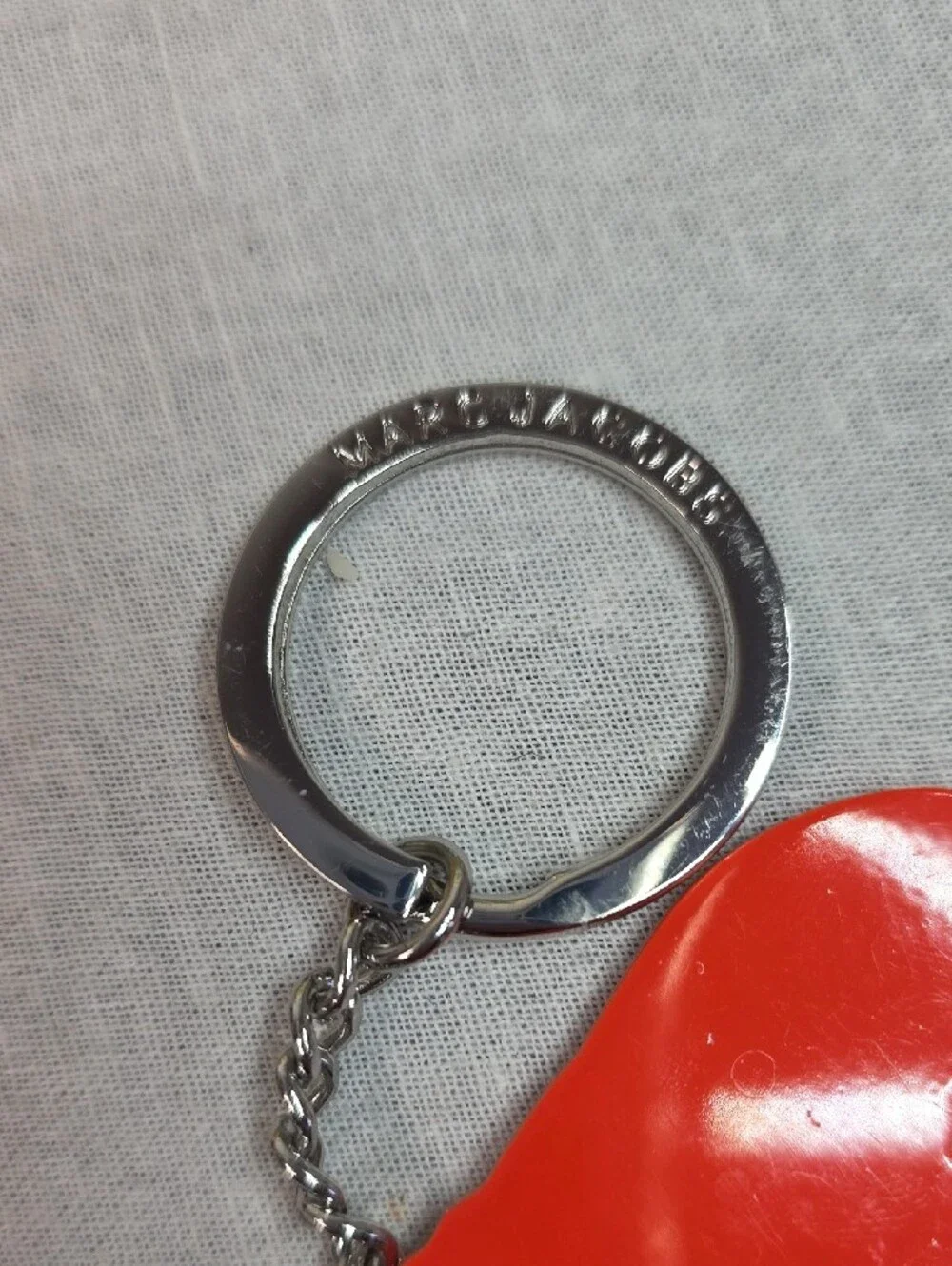 Marc Jacobs Orange Lobster Claw Key Chain, Bag Charm NWOT